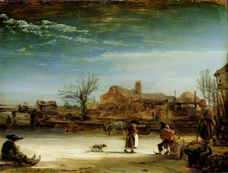 Winterlandschaft, 1646